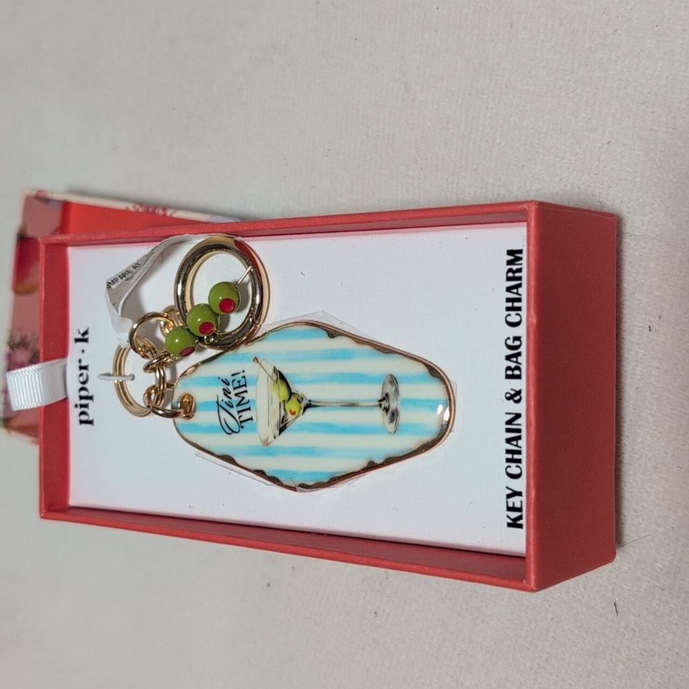 Piper K Tini Time Key Chain & Bag Charm - Picture 2 of 7
